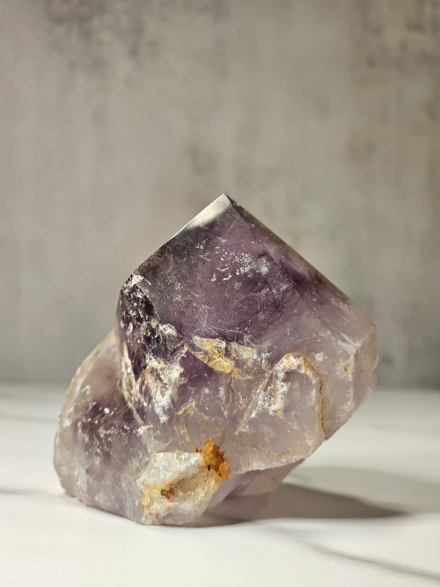 Amethyst Top Polished Point