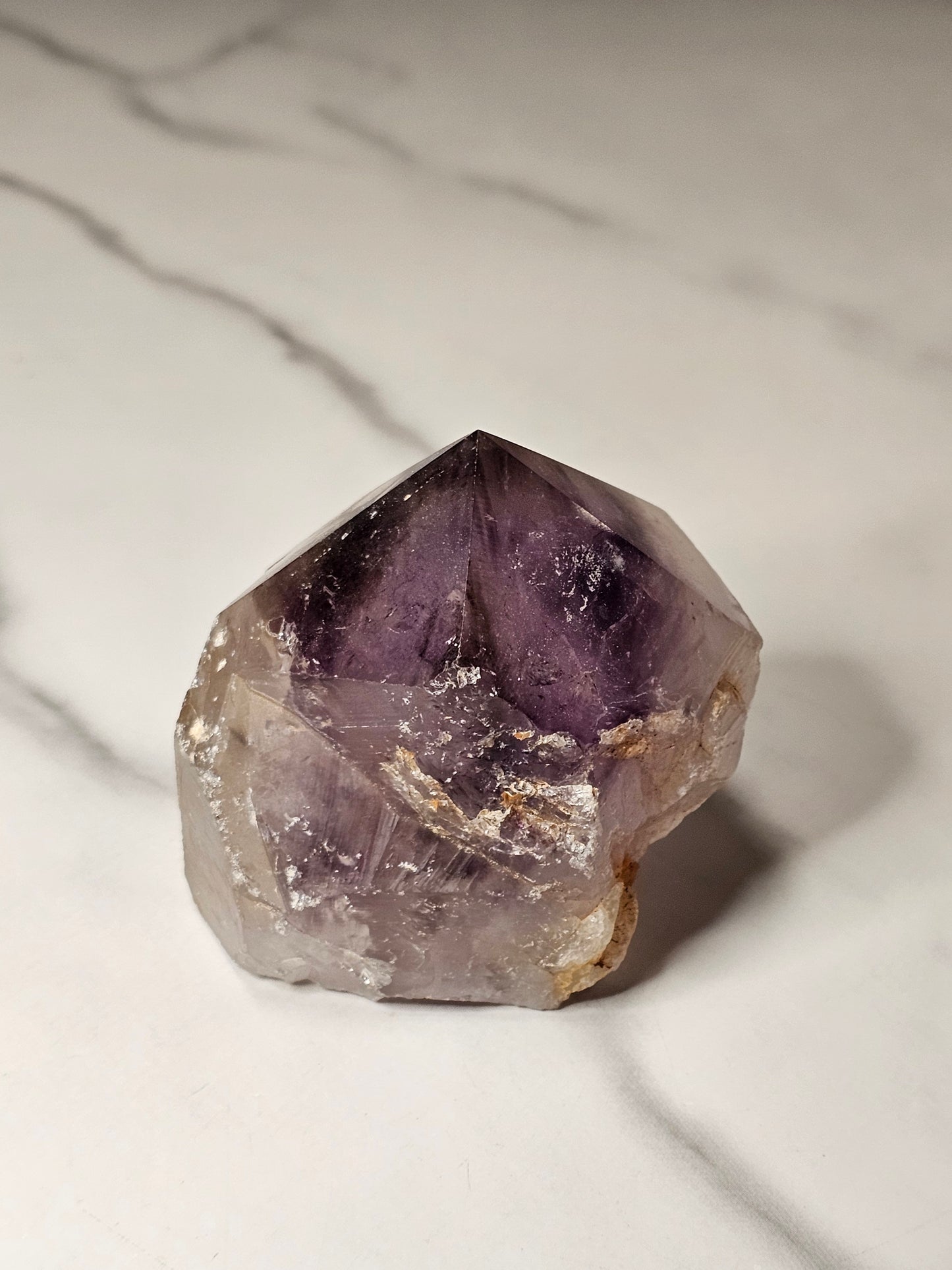 Amethyst Top Polished Point