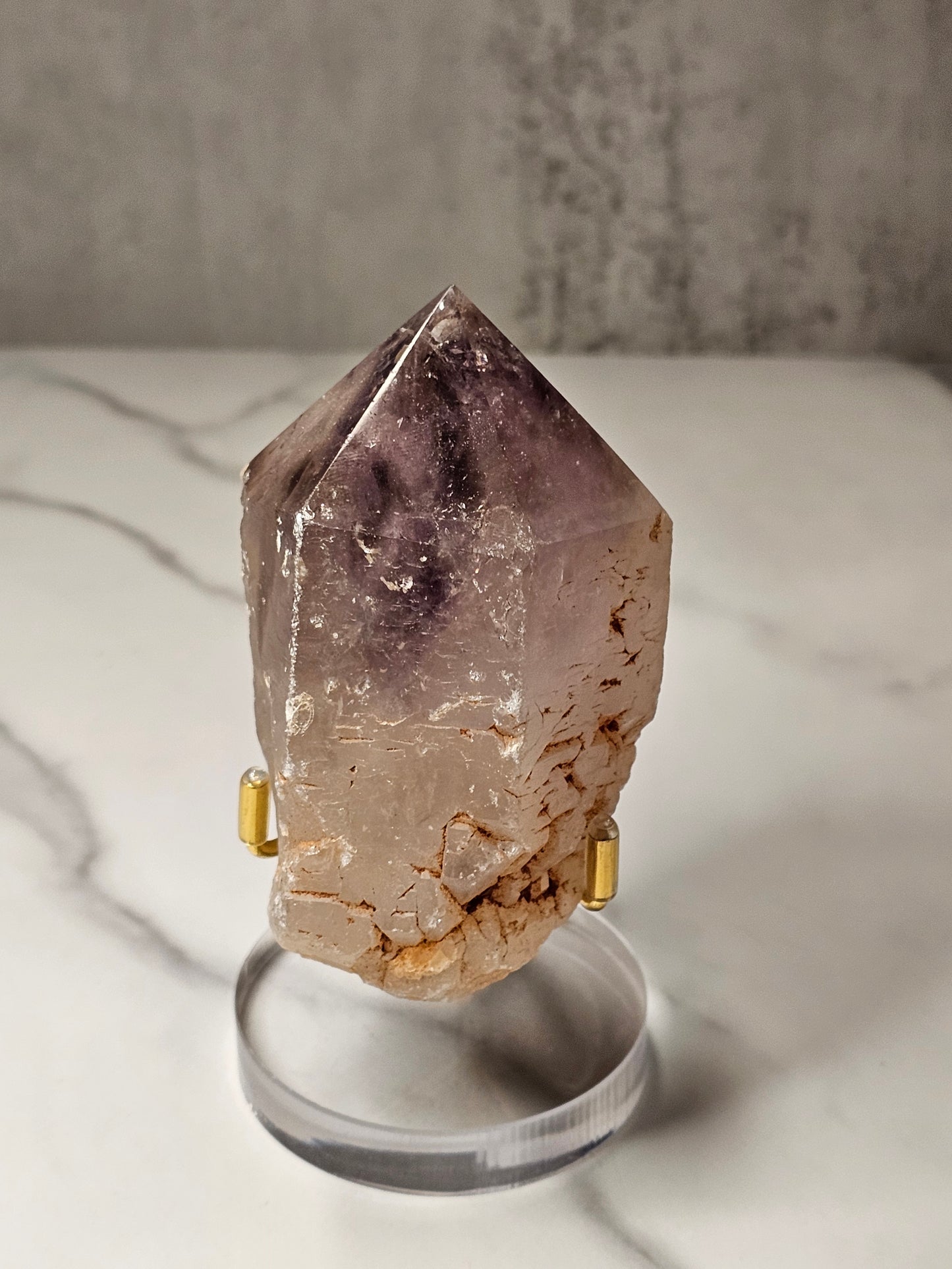 Amethyst Top Polished Point