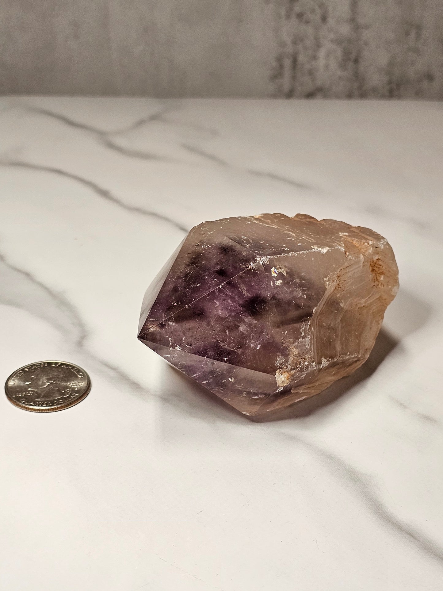 Amethyst Top Polished Point