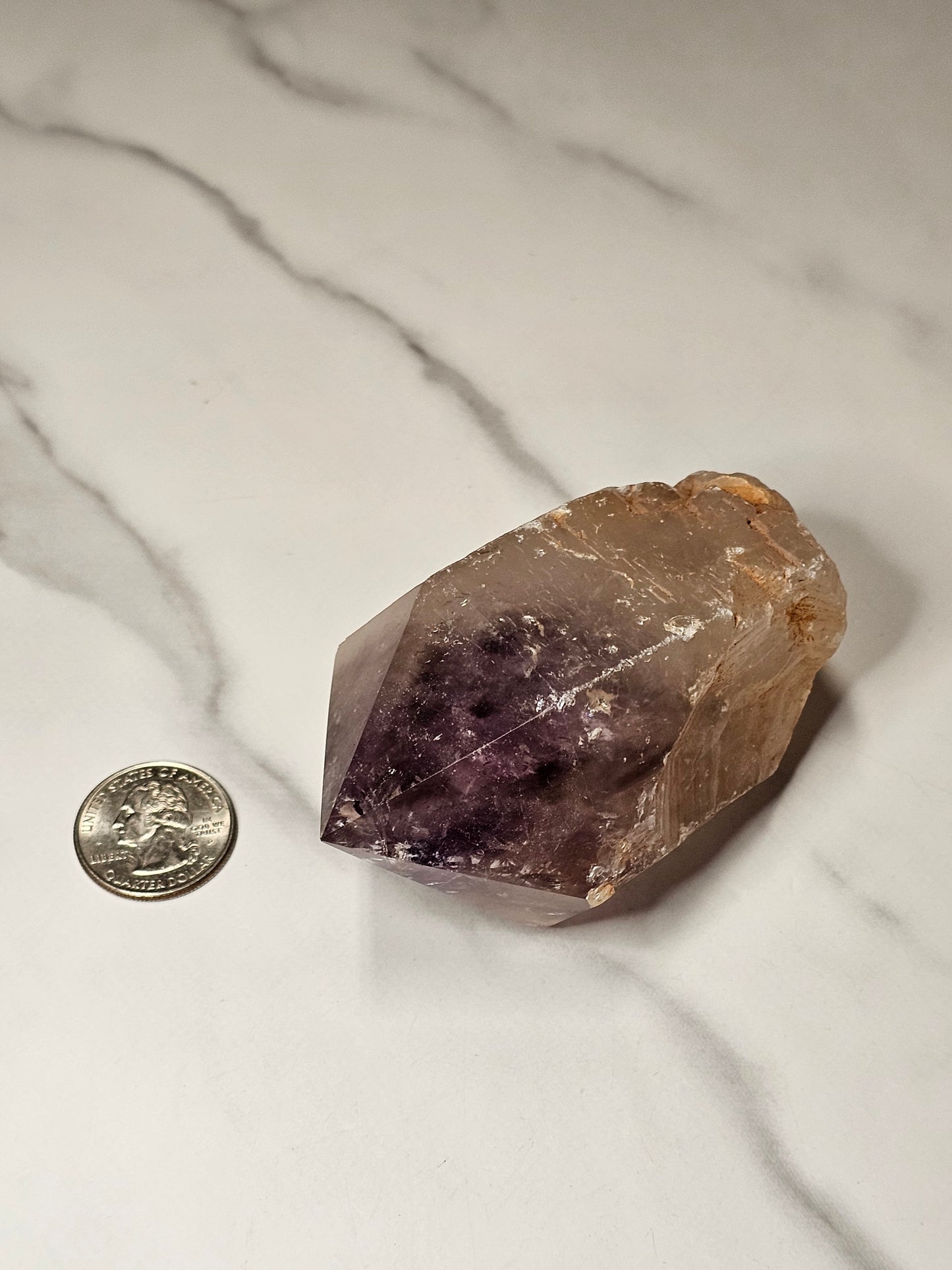 Amethyst Top Polished Point