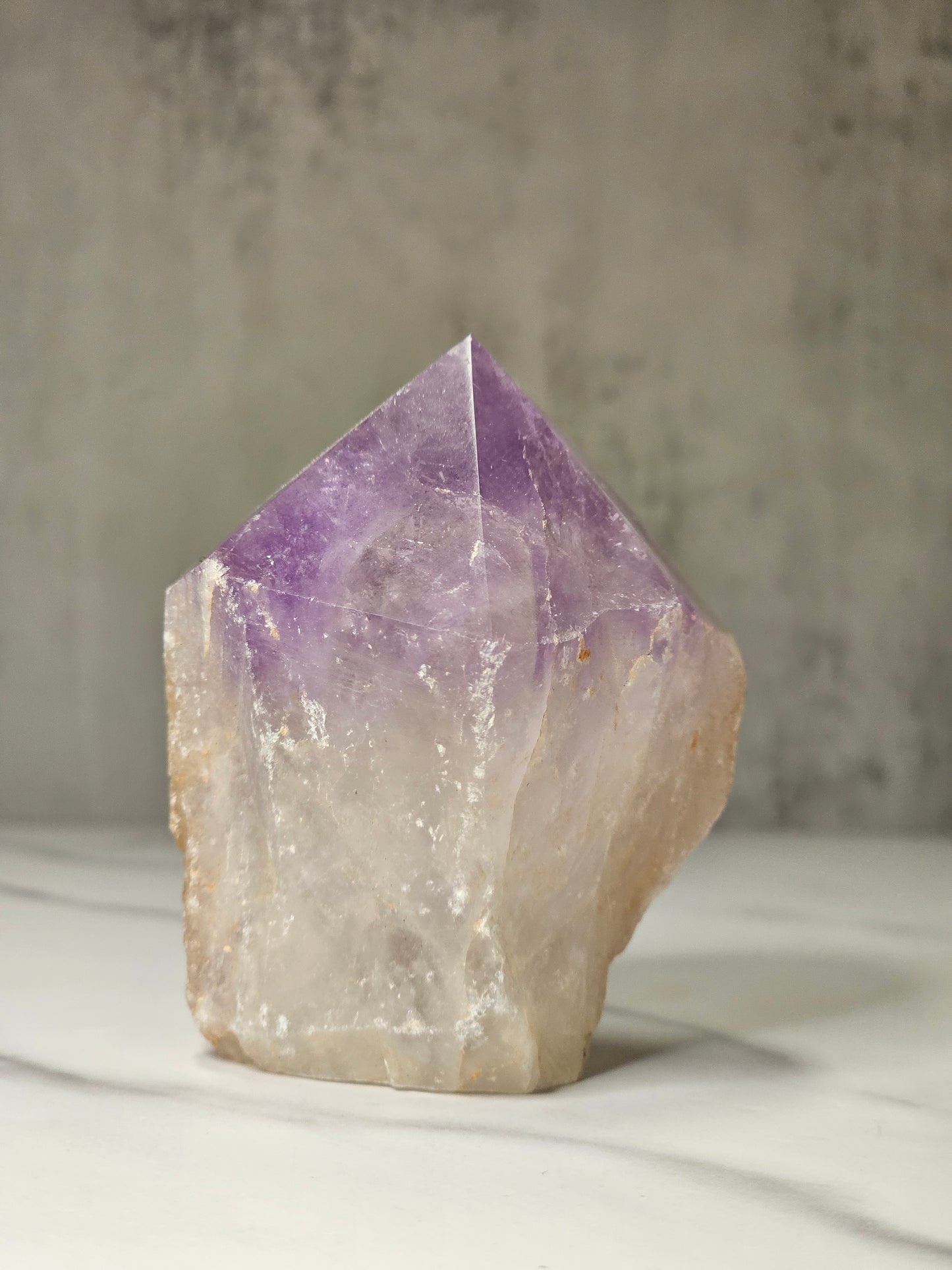 Amethyst Top Polished Point