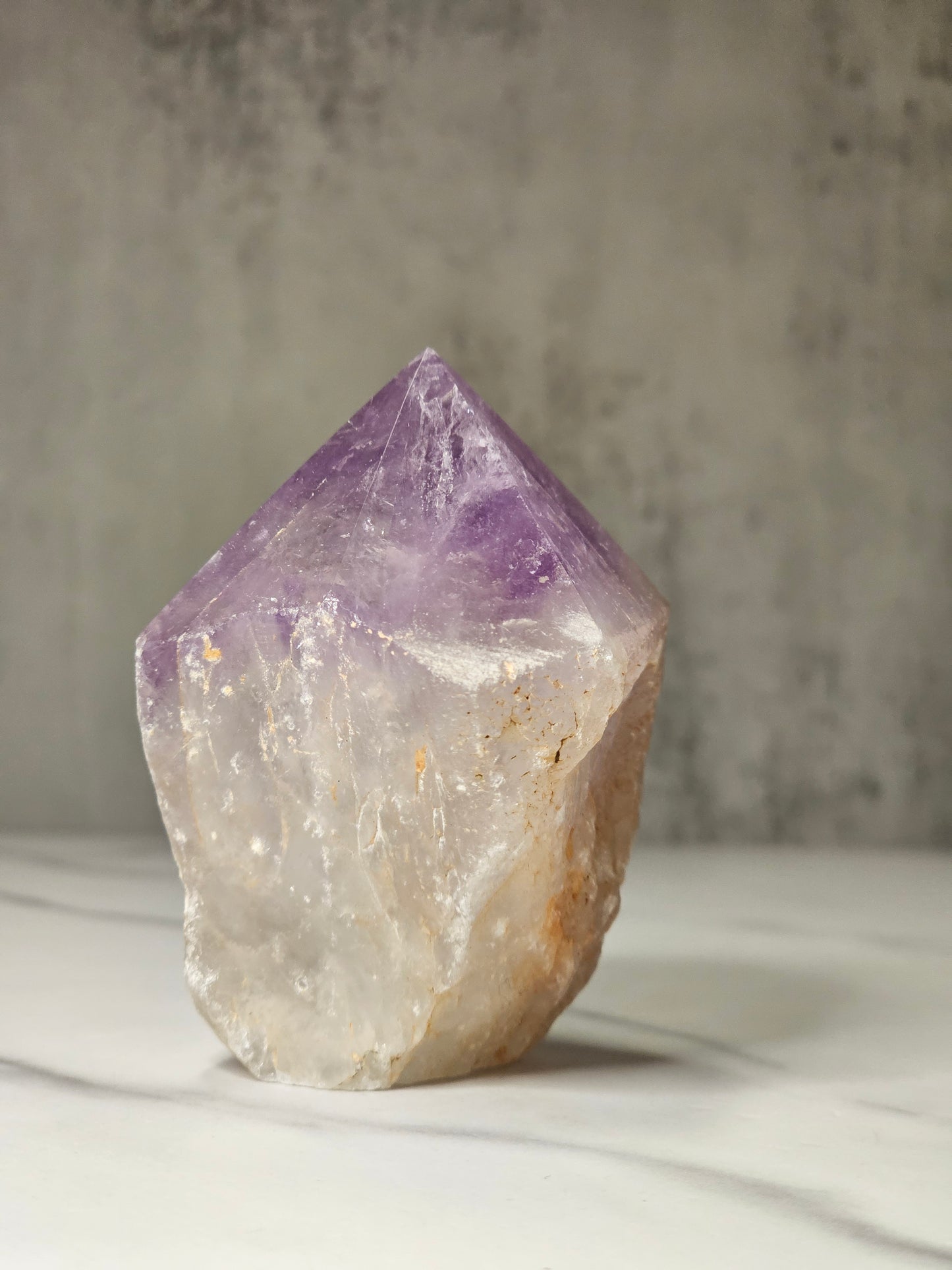 Amethyst Top Polished Point