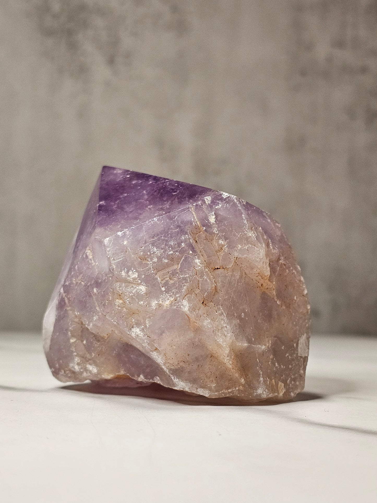 Amethyst Top Polished Point