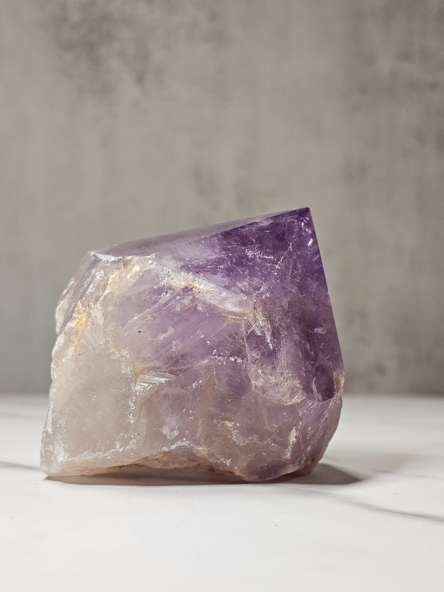 Amethyst Top Polished Point