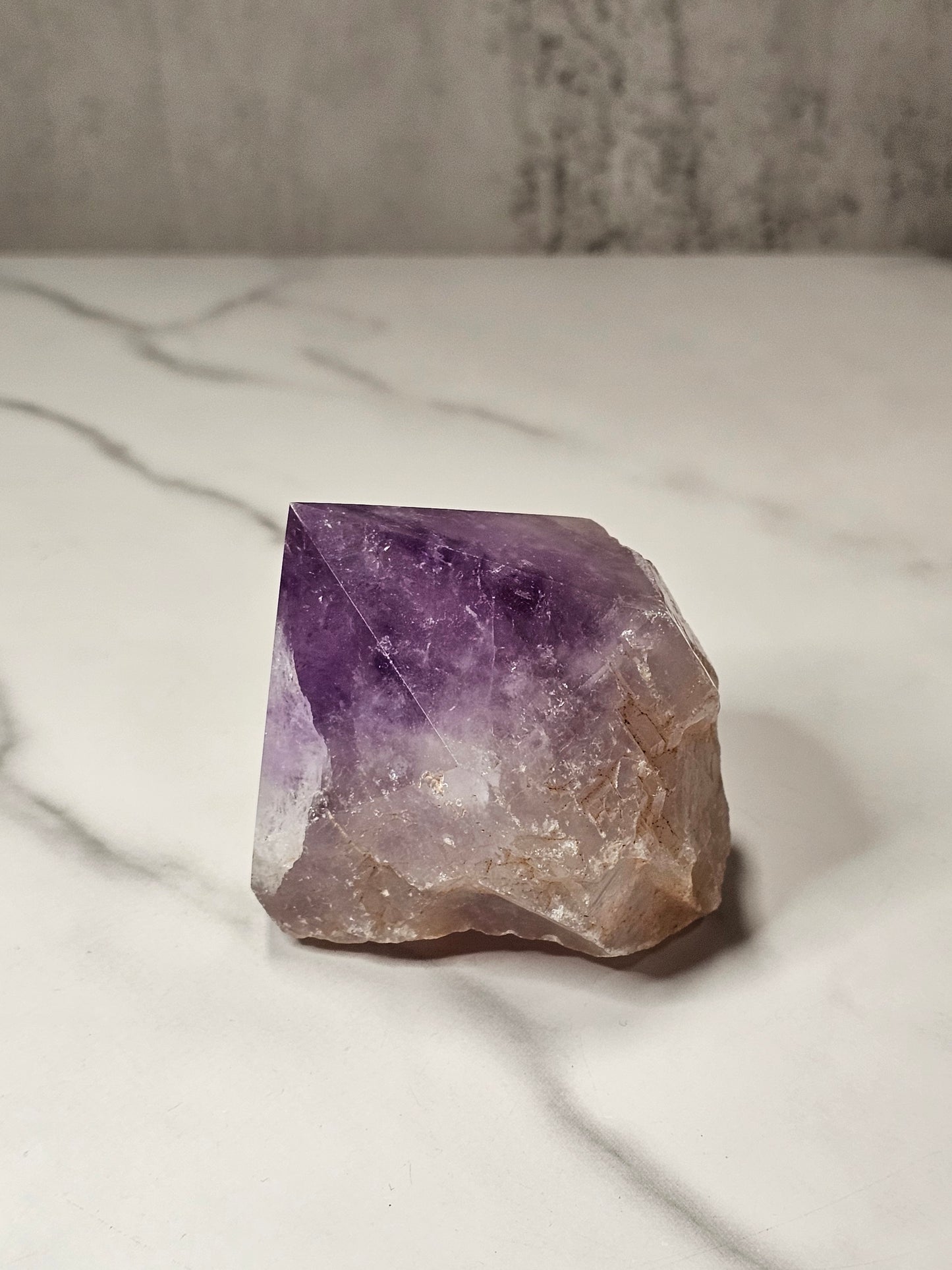 Amethyst Top Polished Point