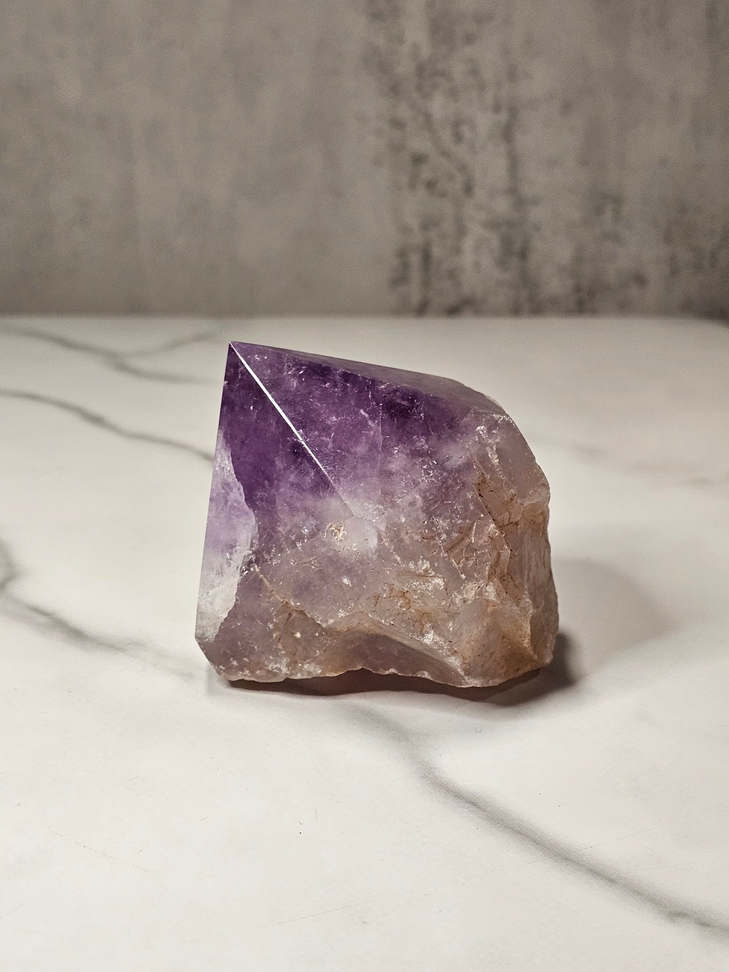 Amethyst Top Polished Point