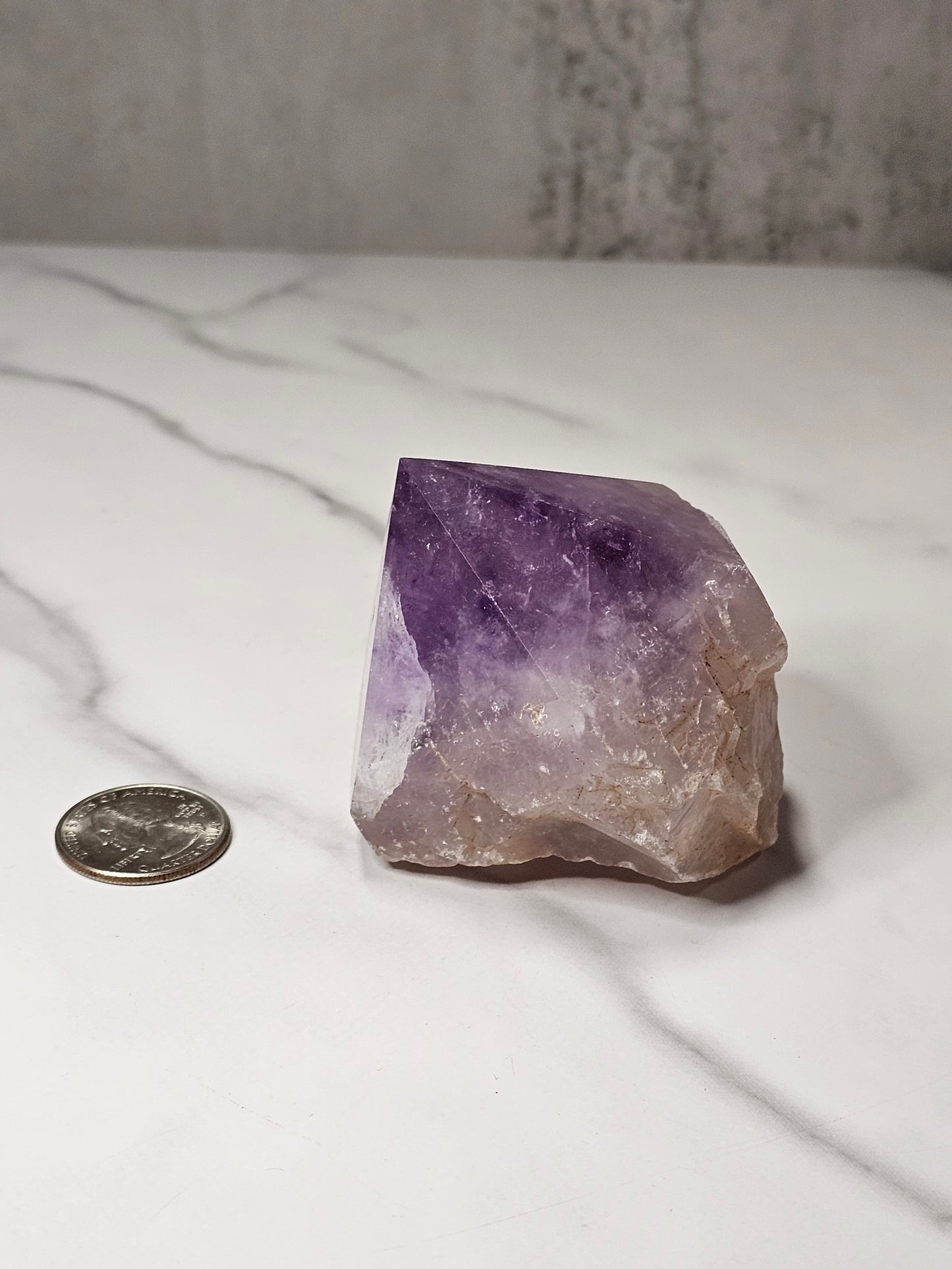 Amethyst Top Polished Point