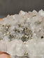 Pyrite on Quartz Specimen