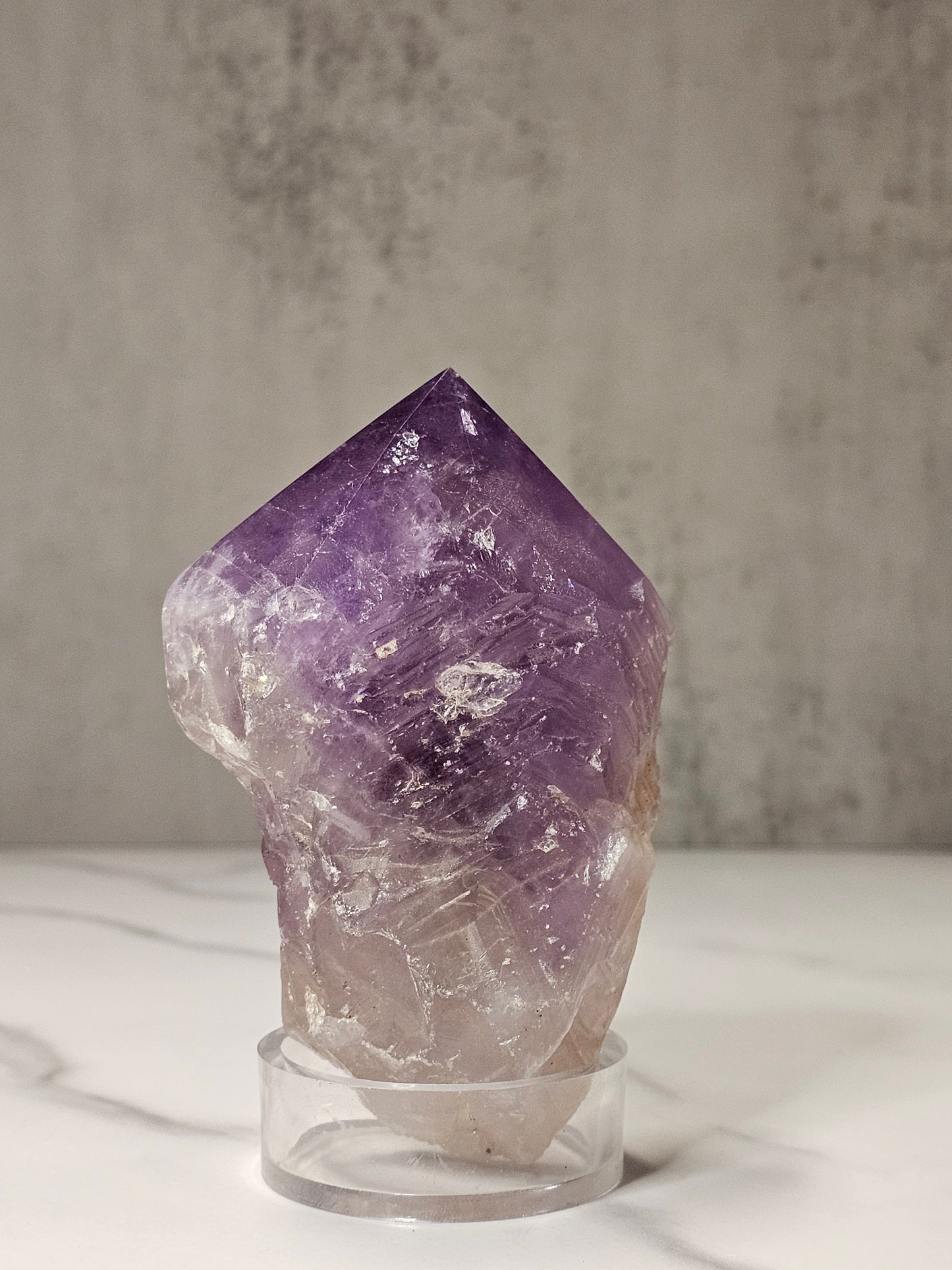 Amethyst Top Polished Point