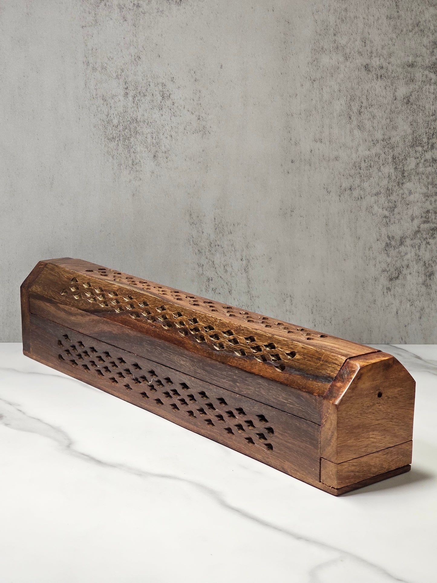 Wooden Incense Burner Box