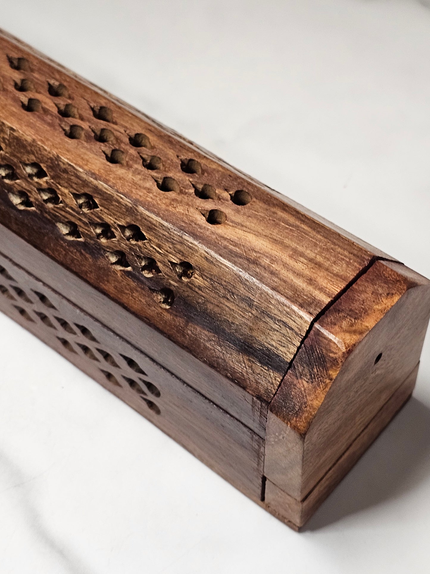 Wooden Incense Burner Box