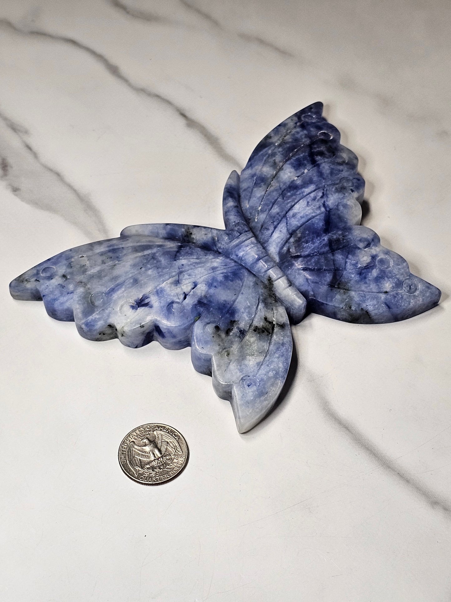 Dumortierite Butterfly