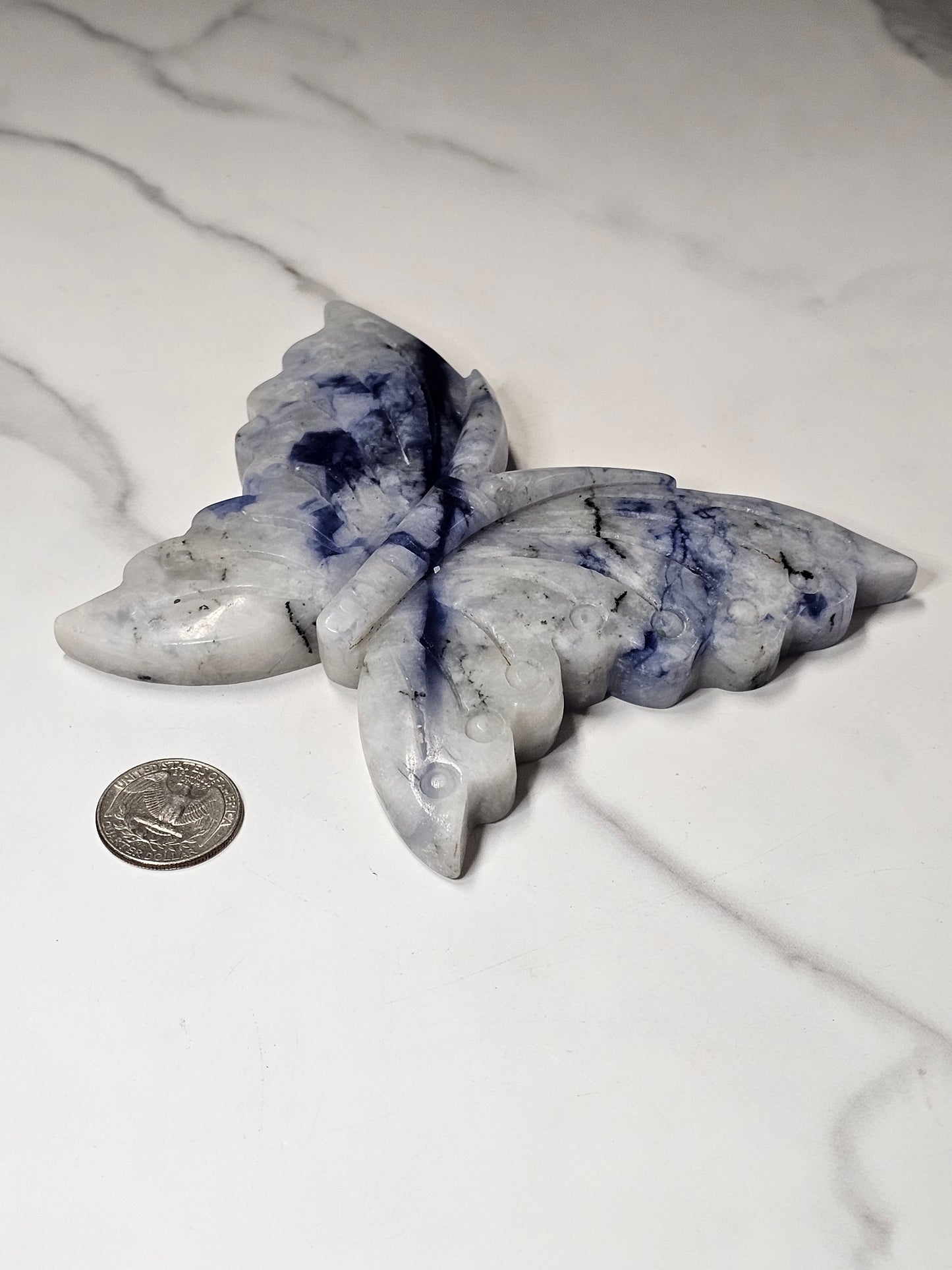 Dumortierite Butterfly