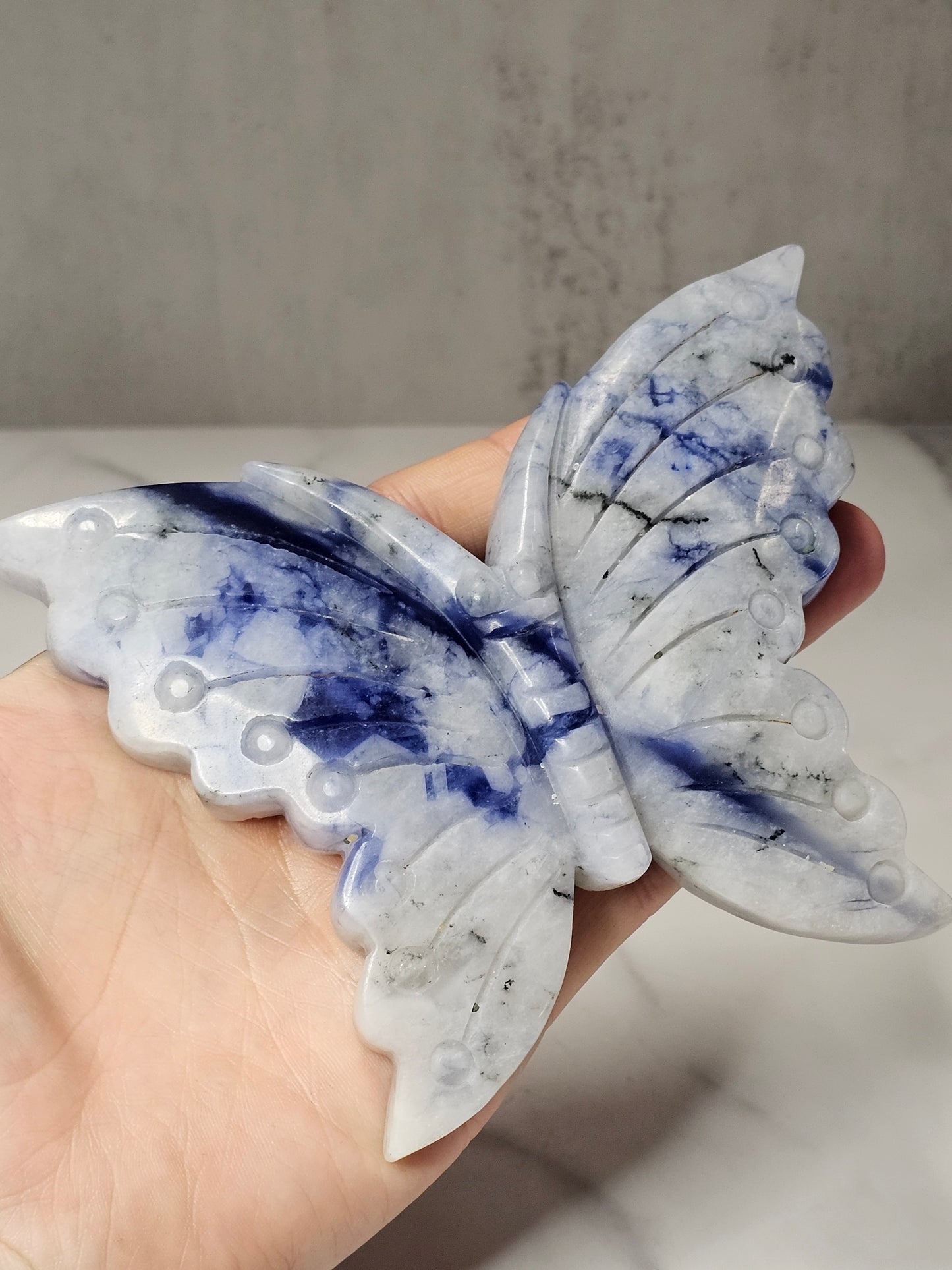 Dumortierite Butterfly