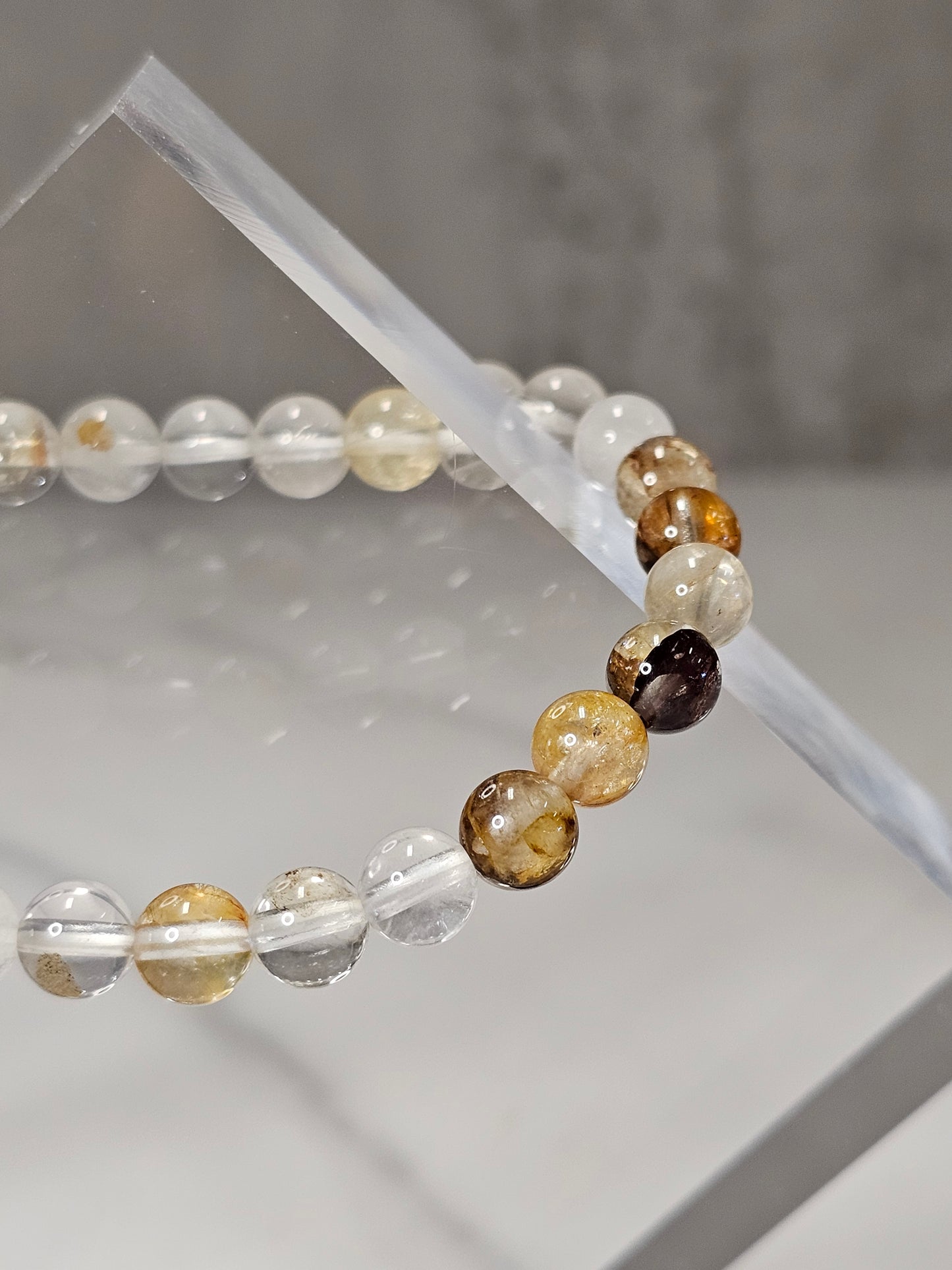 Golden Healer Quartz Stretchy Bracelet