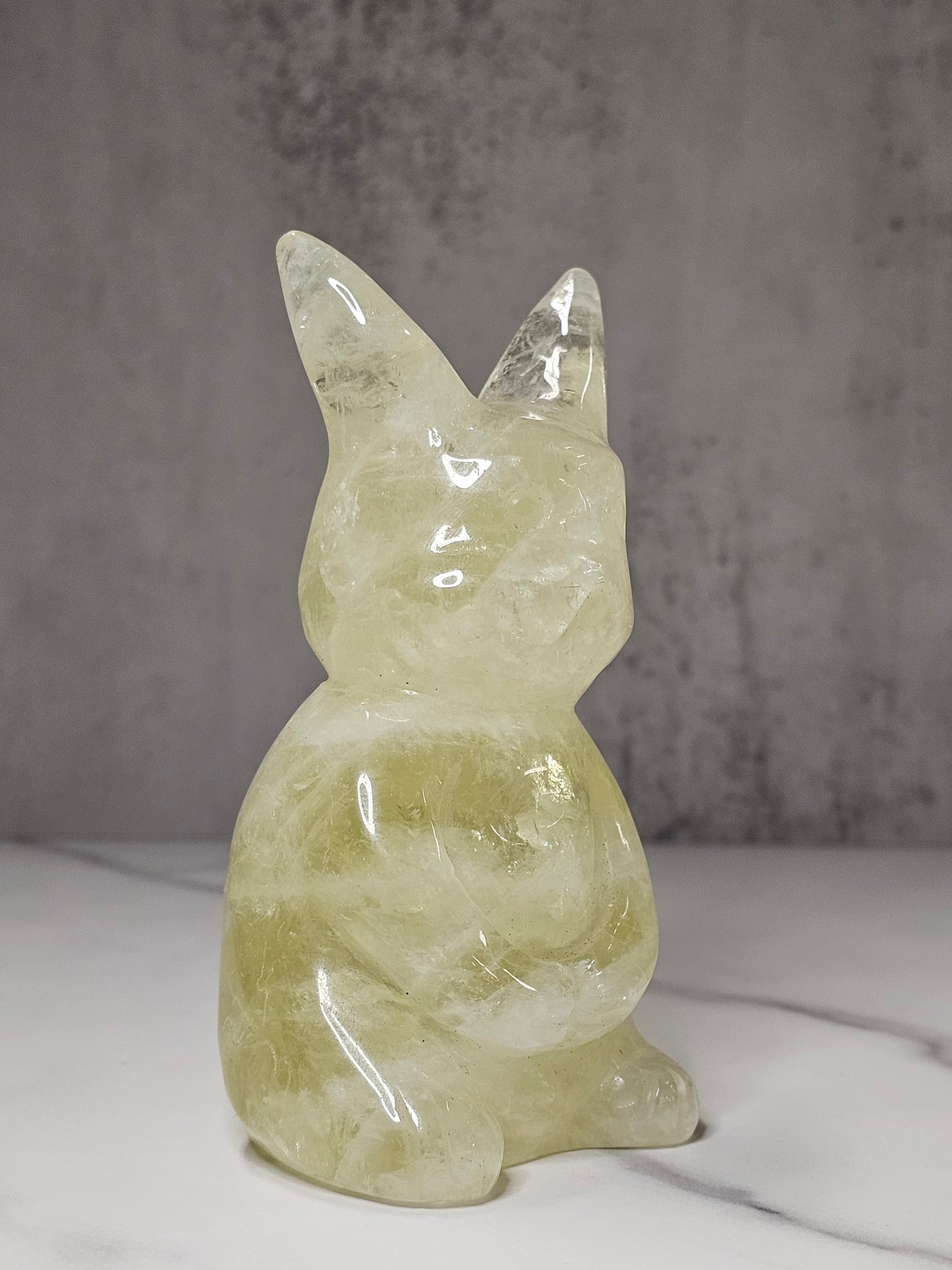 Citrine Pikachu Carving