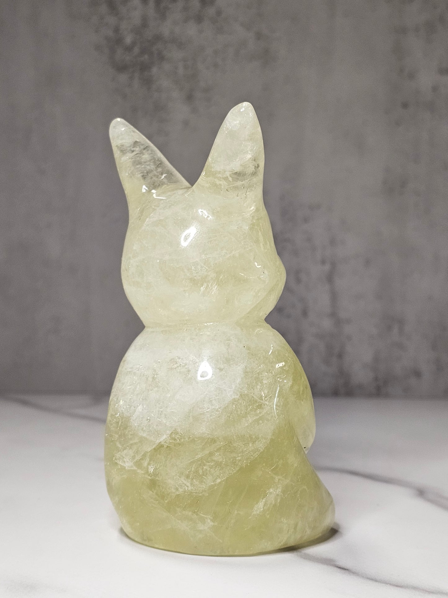 Citrine Pikachu Carving