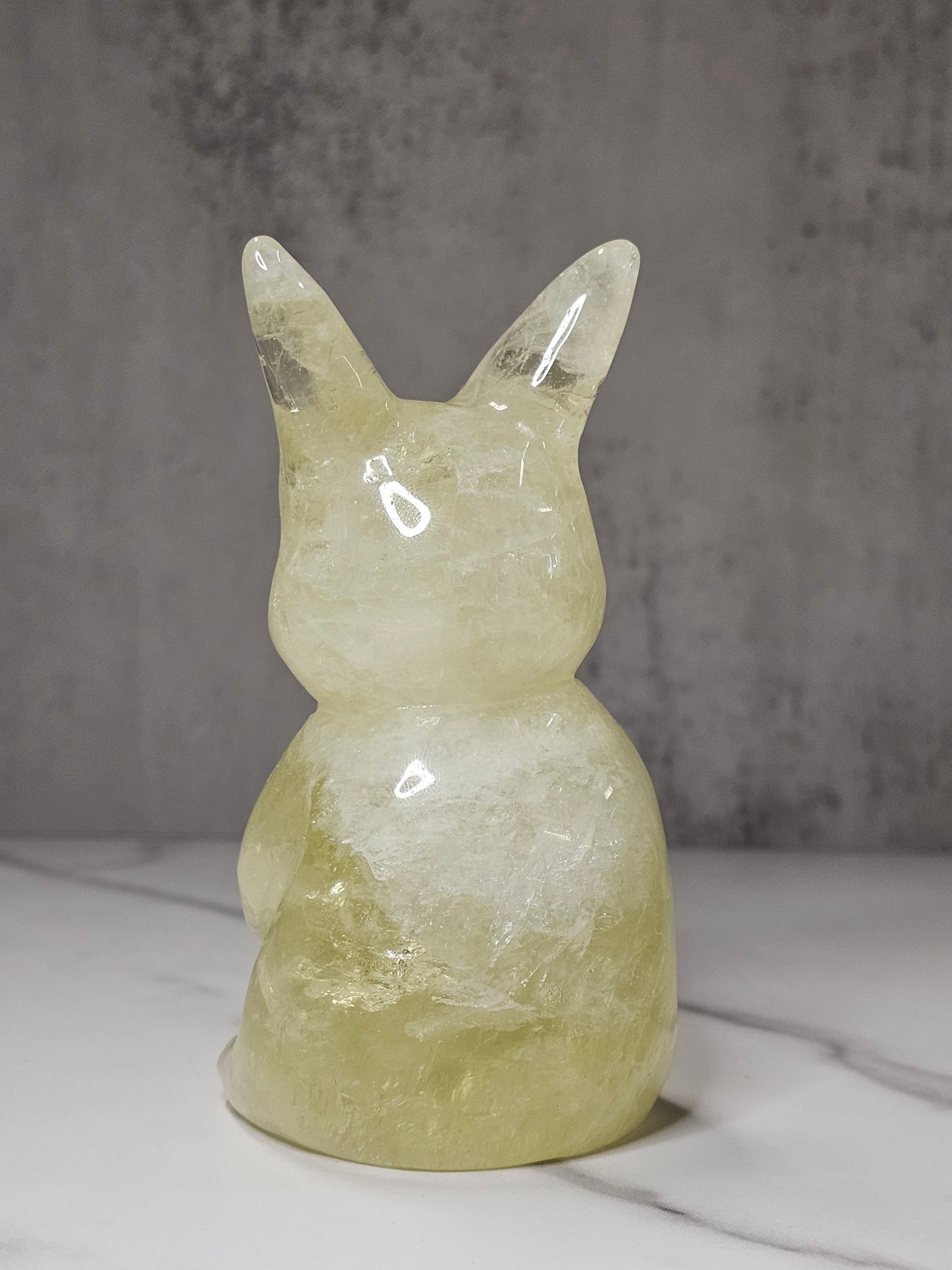 Citrine Pikachu Carving