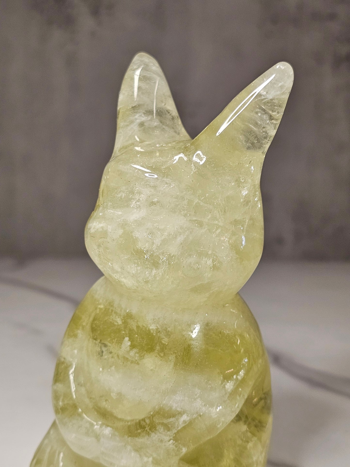 Citrine Pikachu Carving