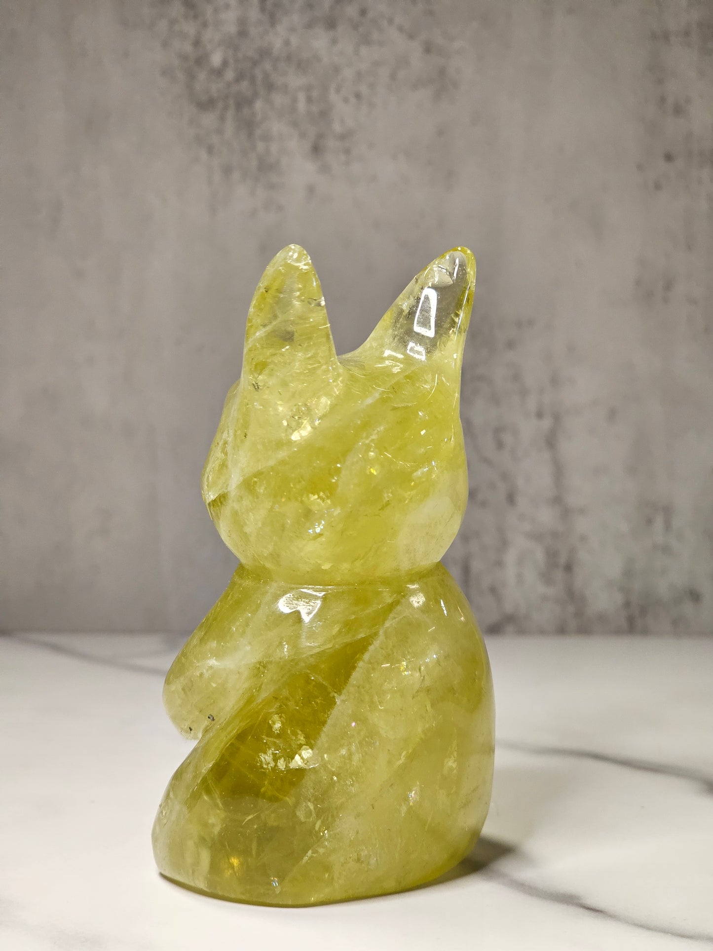 Citrine Pikachu Carving