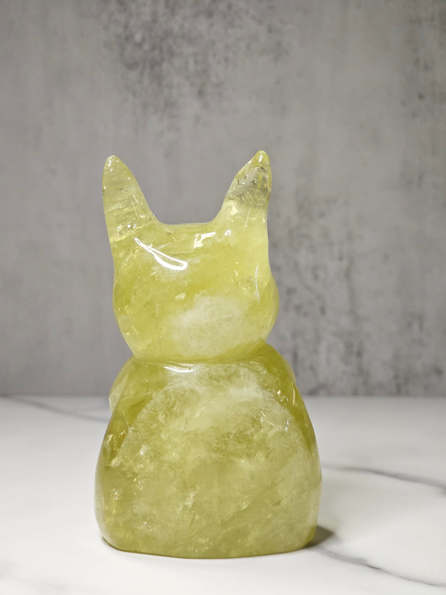 Citrine Pikachu Carving