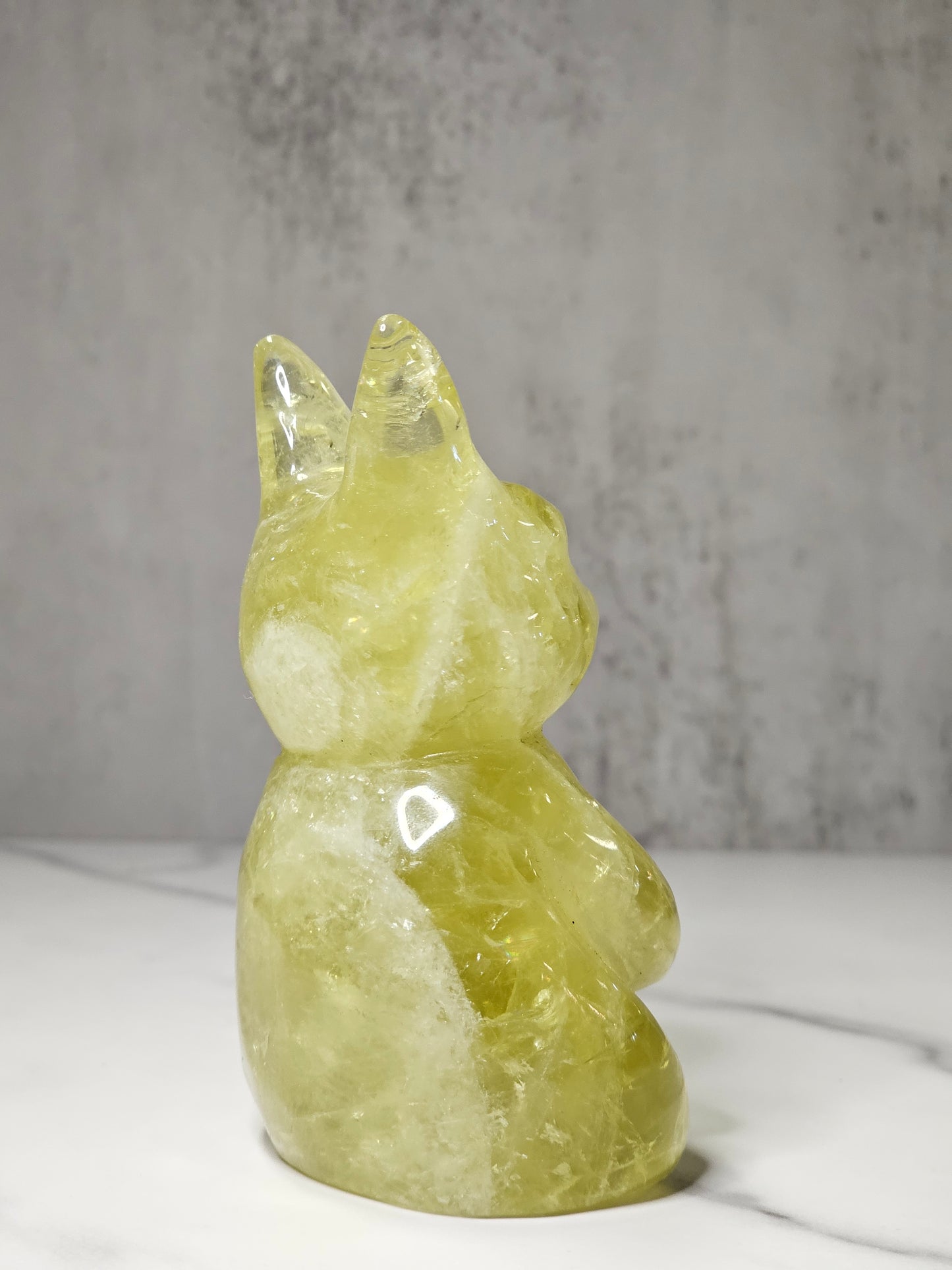 Citrine Pikachu Carving