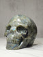 Labradorite Skull Carving