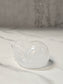 Clear Quartz Sleeping Cat Carving