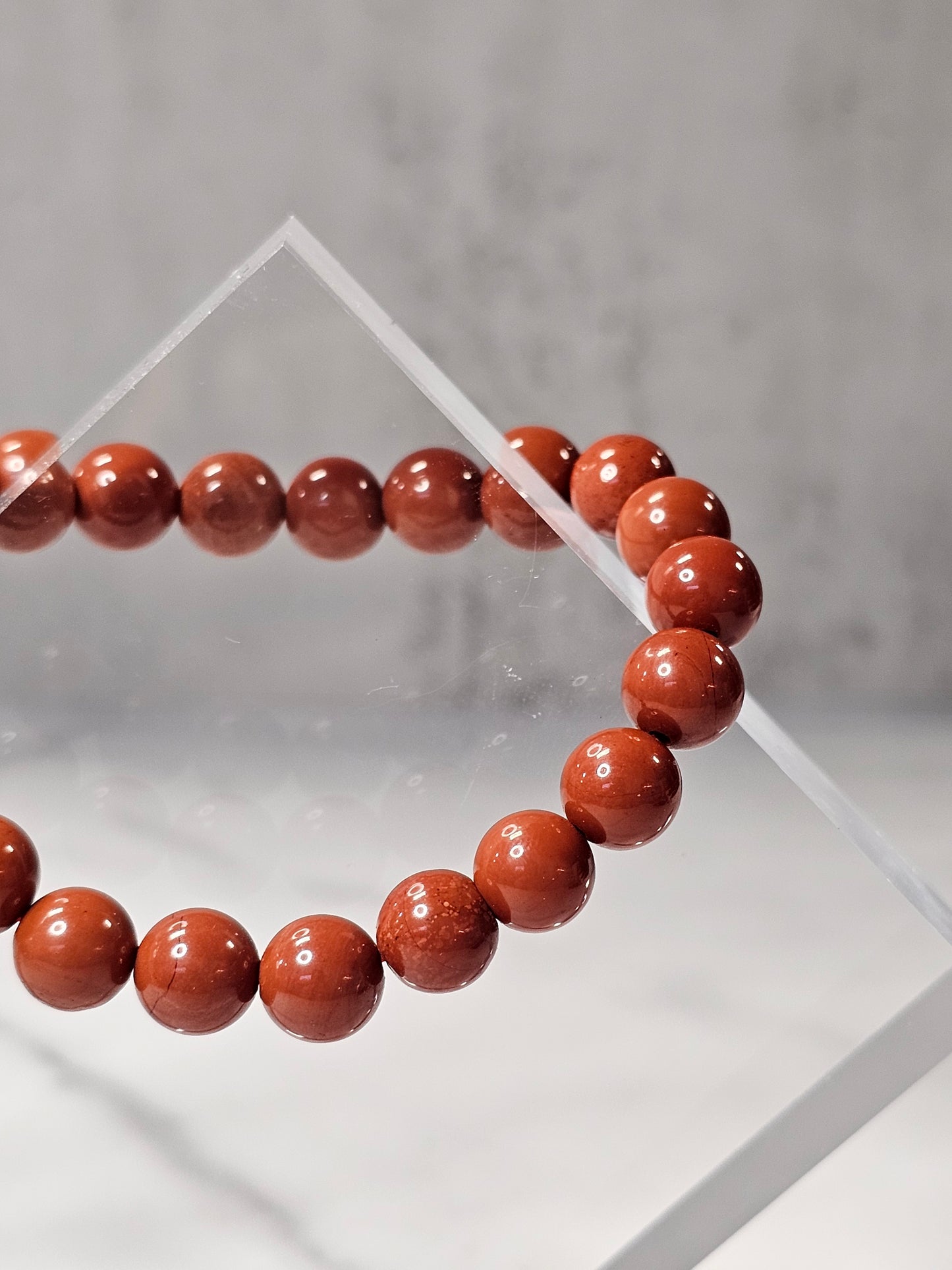 Red Jasper Stretchy Bracelet