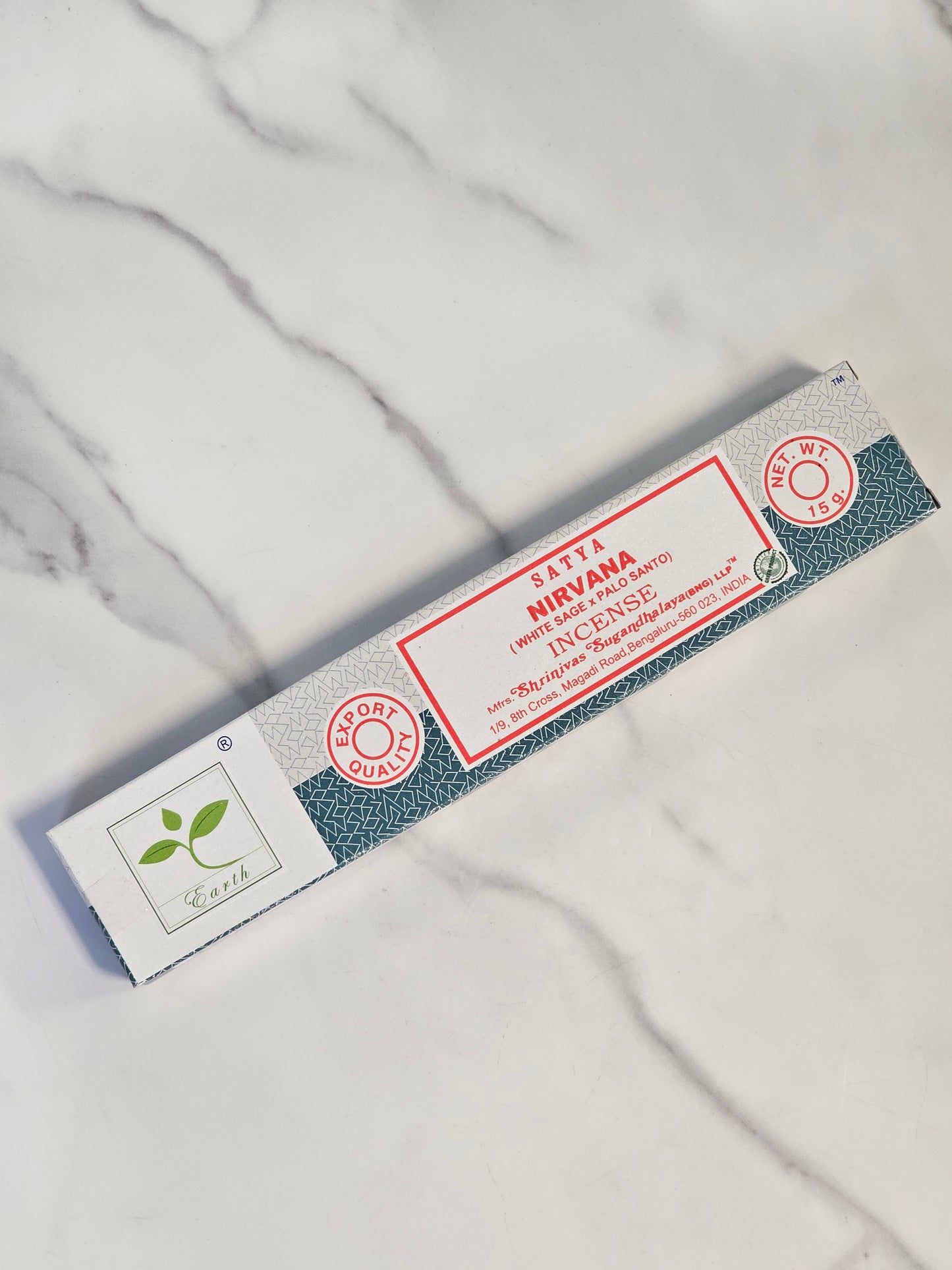 Satya Nirvana (White Sage x Palo Santo) Incense Sticks 15g