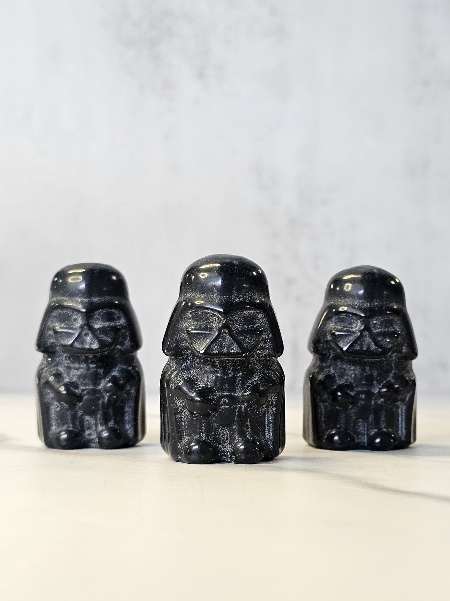 Obsidian Darth Vader Carving