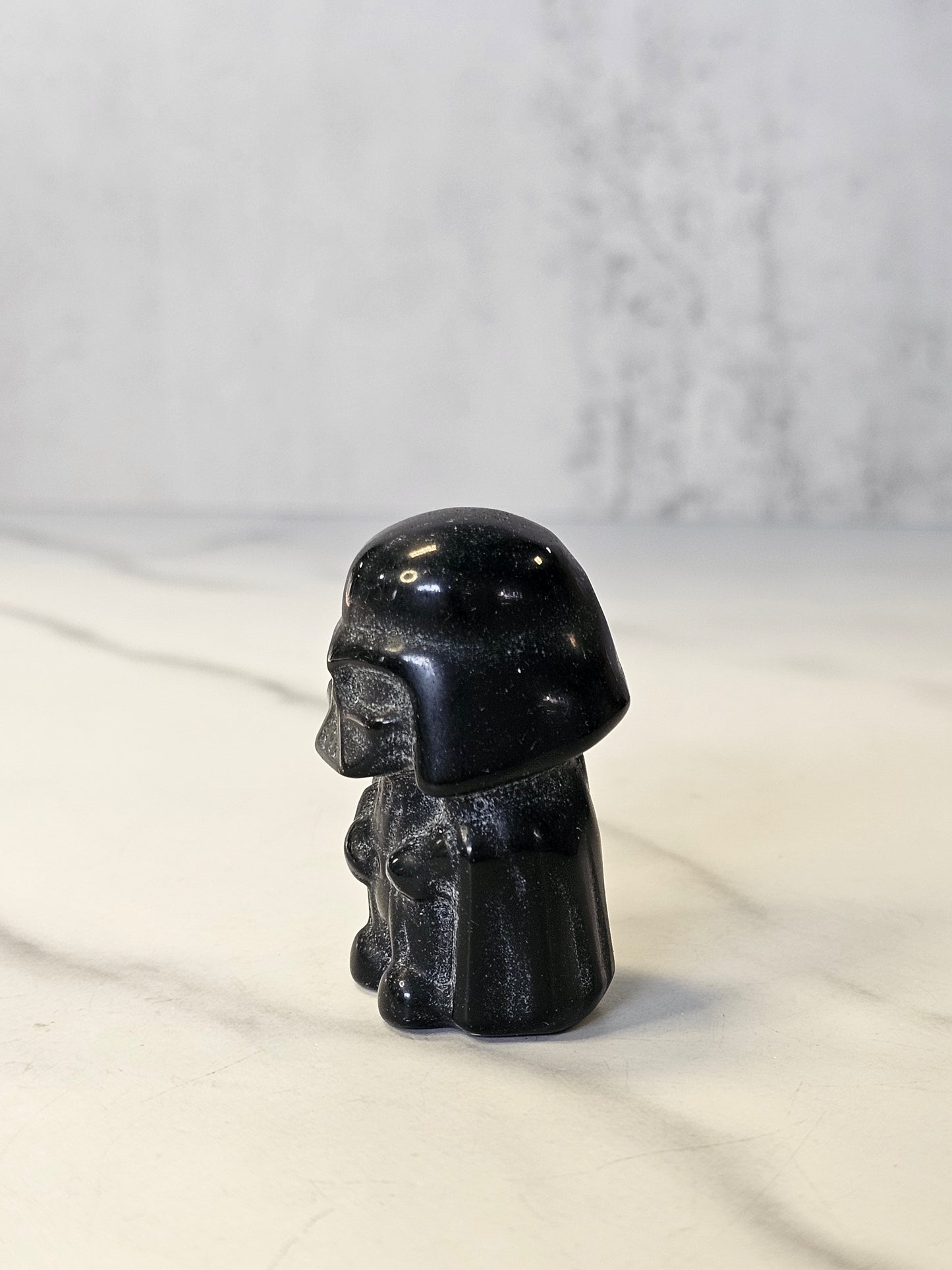 Obsidian Darth Vader Carving