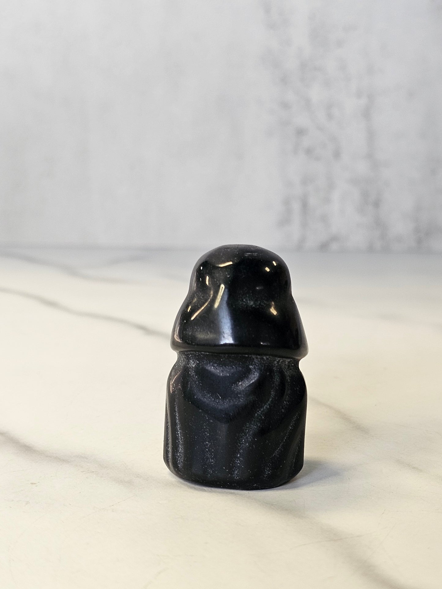 Obsidian Darth Vader Carving