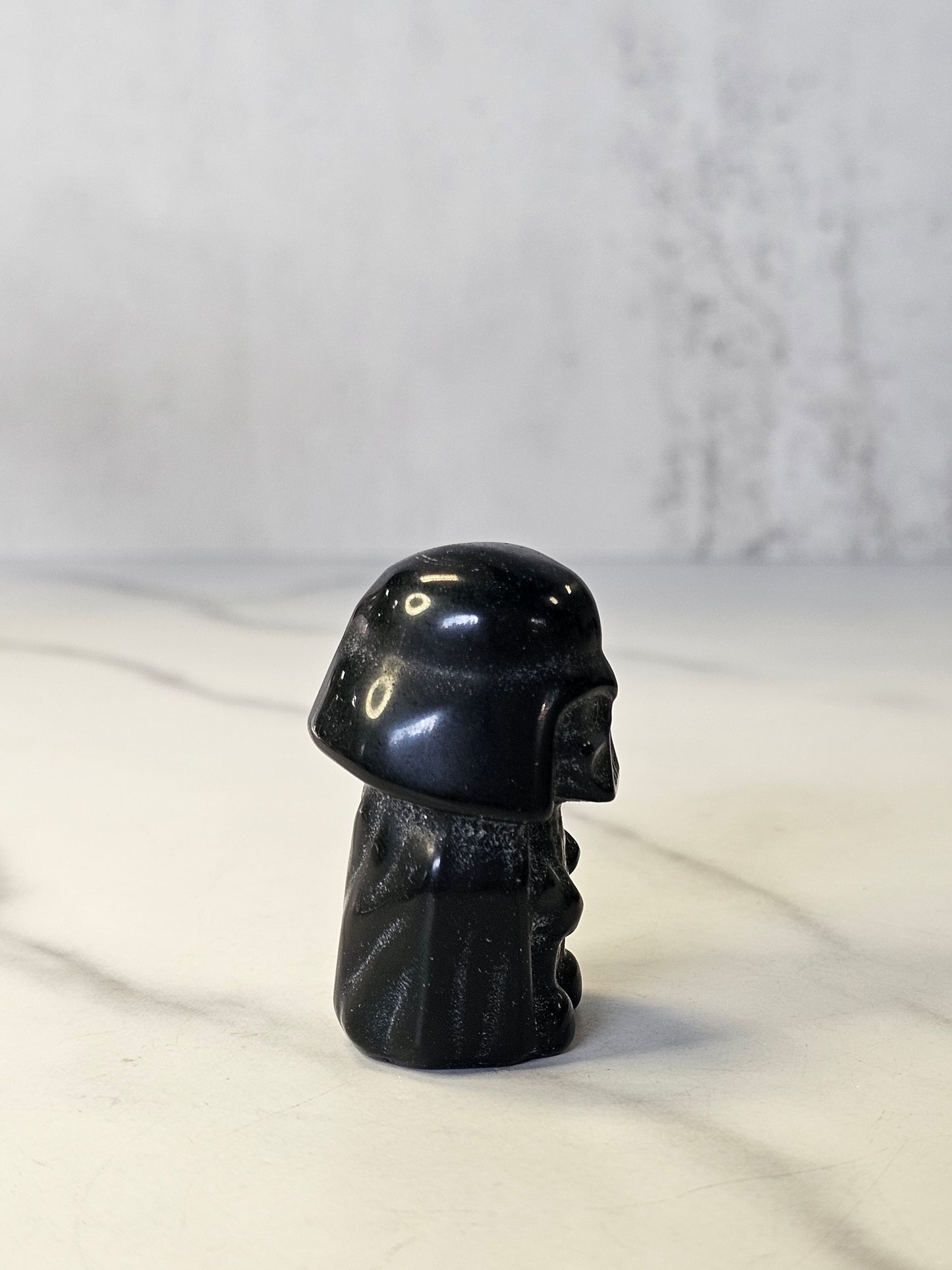 Obsidian Darth Vader Carving