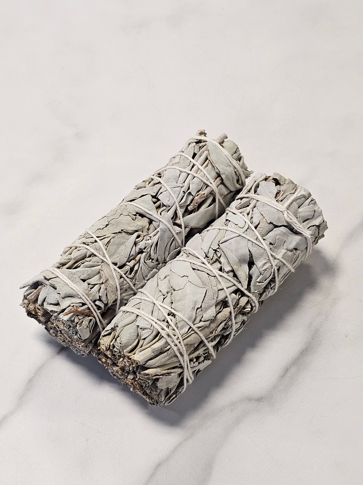 White Sage Stick (Salvia apiana) 4" - 2 Pack