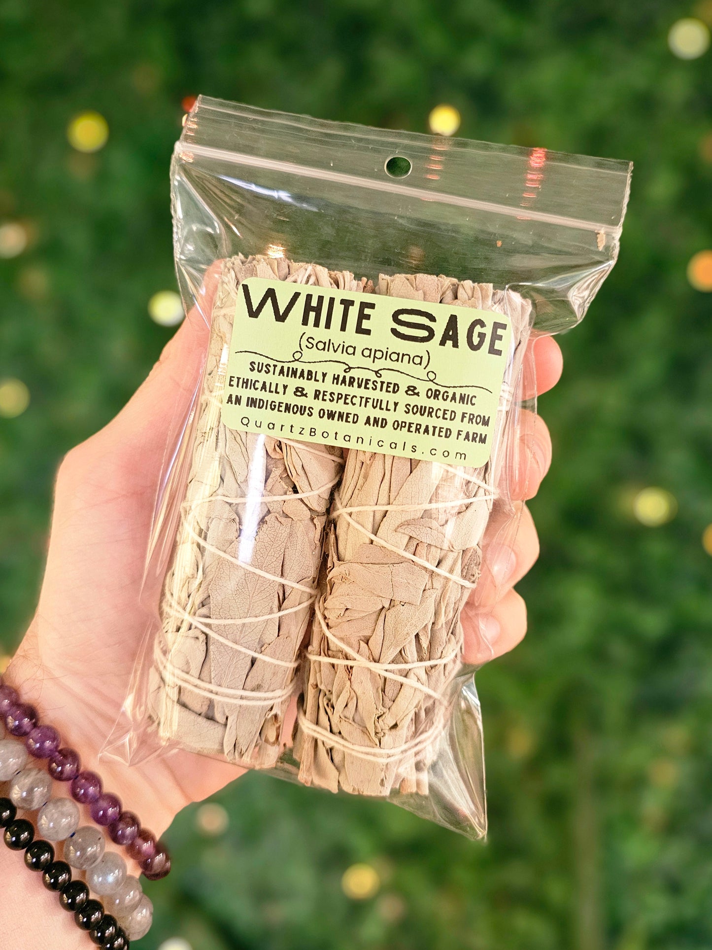 White Sage Stick (Salvia apiana) 4" - 2 Pack