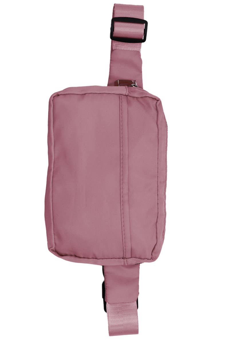 Minimal Matte Pastel Fanny Pack Cross Body Bag