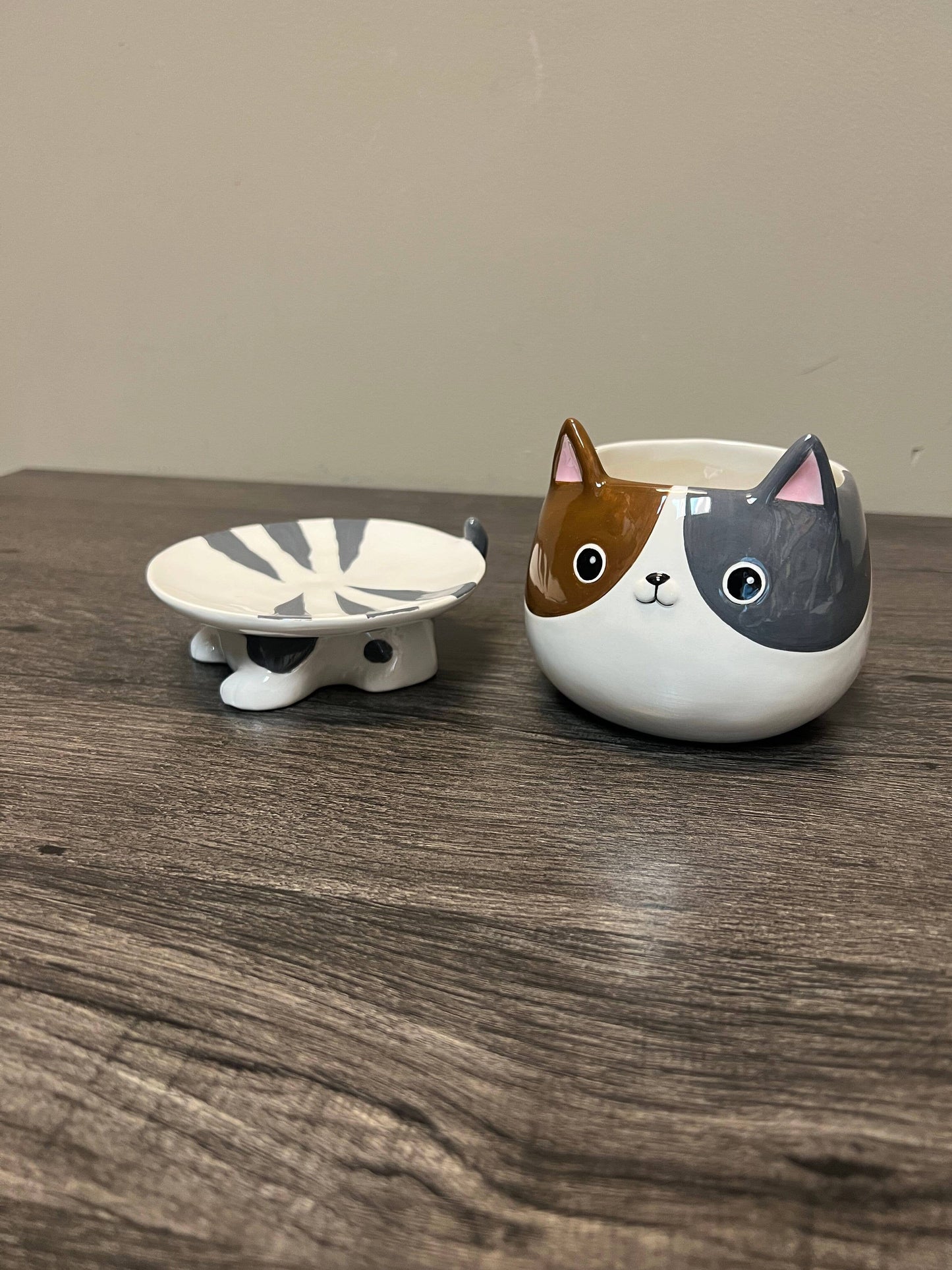 Cat's Meow Ceramic Footsie Planter