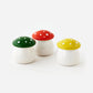 Mushroom Ceramic Jar with Silicone Seal