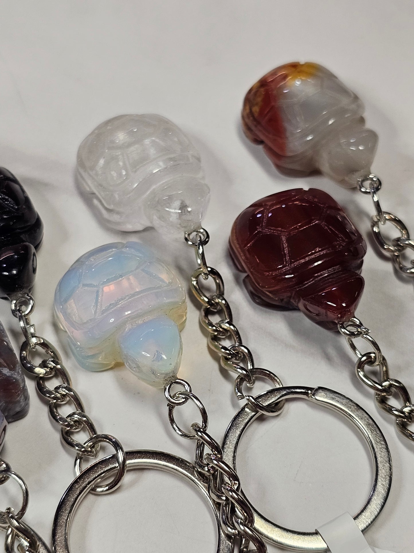 Crystal Turtle Keychain