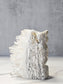 Quartz Point Cluster - Owl Carving