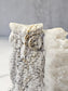 Quartz Point Cluster - Owl Carving