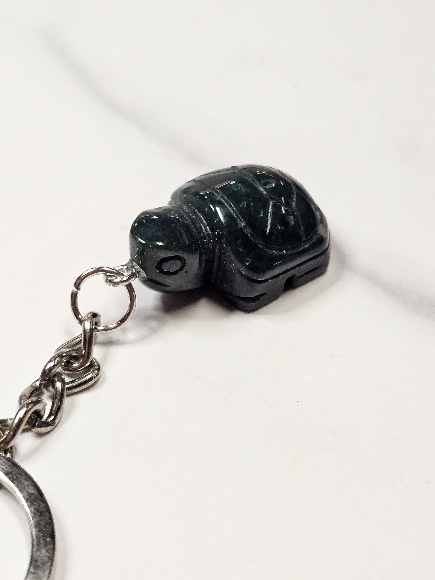 Crystal Turtle Keychain