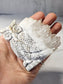 Quartz Point Cluster - Owl Carving