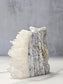 Quartz Point Cluster - Owl Carving