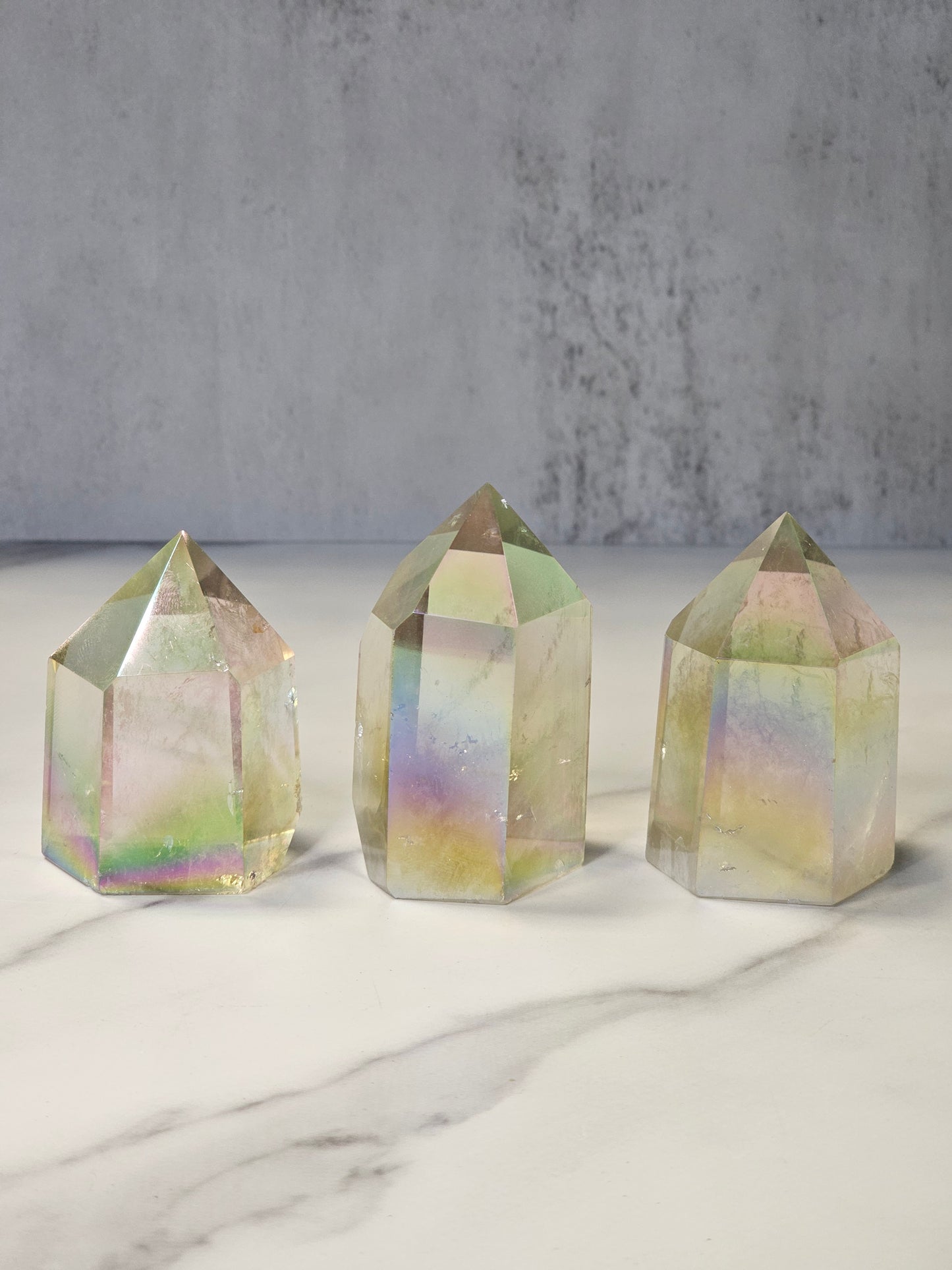 Aura Citrine Tower