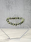 Green Spiderweb Jasper Stretchy Bracelet