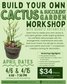 4/6/25 - Build Your Own Cactus & Succulent Garden Workshop