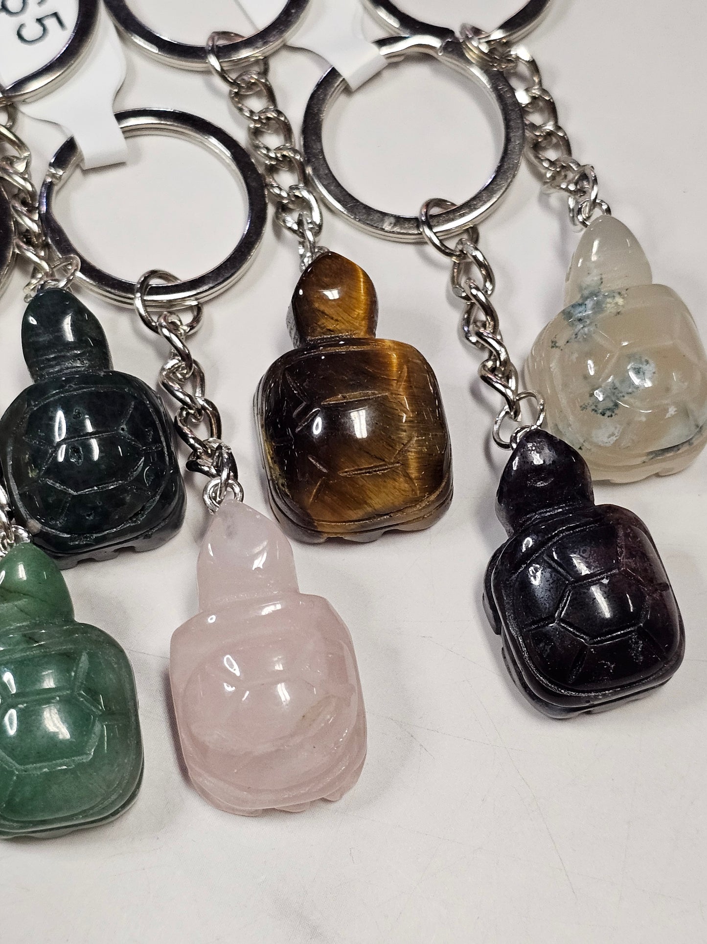 Crystal Turtle Keychain